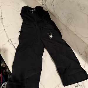 Spyder Black Kids Bottoms